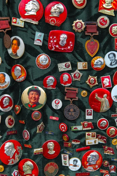 Communist badges — Stock Photo, Image