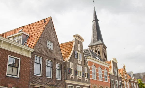 Monnickendam, klein dorp in Nederland — Stockfoto