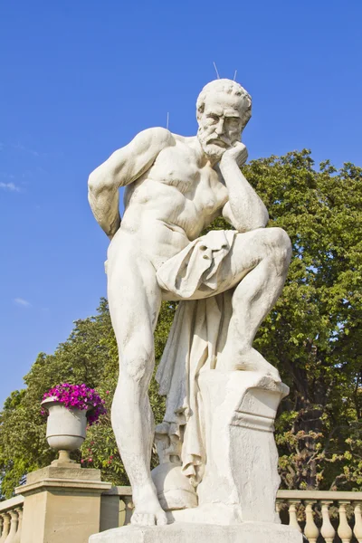 Statue in the Luxembourg Gardens, Paris — Stock Photo, Image