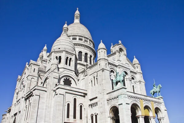 Sacre-Coeur Basiliek, Parijs, Frankrijk — Stockfoto