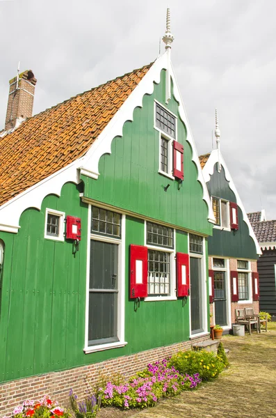 Holandské venkovské domy — Stock fotografie