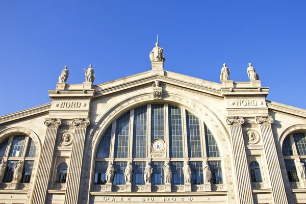 Gare du Nord, estação ferroviária de Paris — Fotografia de Stock