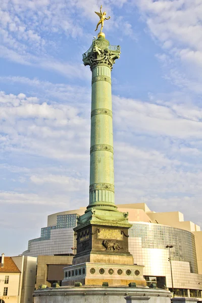 The Place de la Bastille, Paříž — Stock fotografie