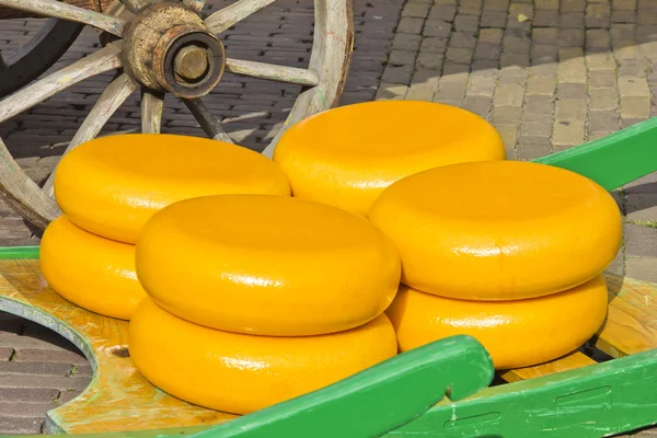 Yellow cheeses — Stock Photo, Image