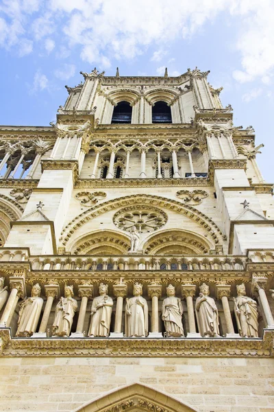 Katedrála notre dame, Paříž — Stock fotografie