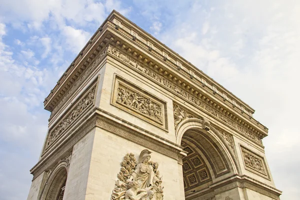 Arc de triomphe，法国巴黎 — 图库照片