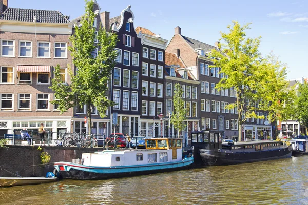 Canale di Amsterdam — Foto Stock