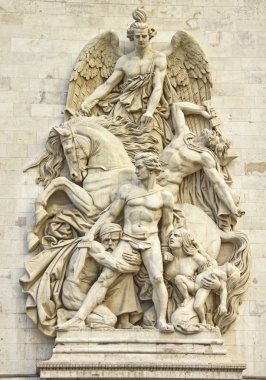 arc de triomphe, paris ayrıntıları