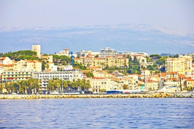 Cannes denizden görünüm