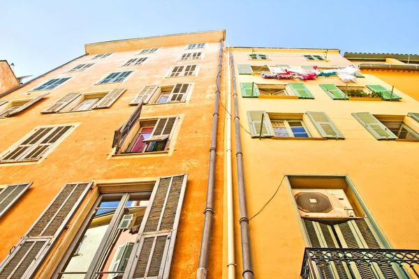 Buildings in Nice, French Riviera — Stock Photo, Image