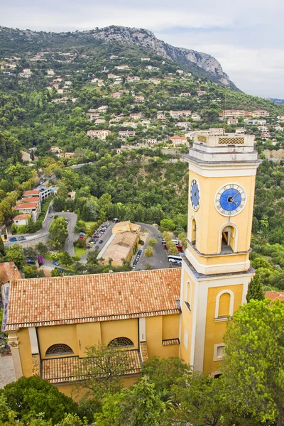 Church in Eze village, south of France — Stock Photo, Image
