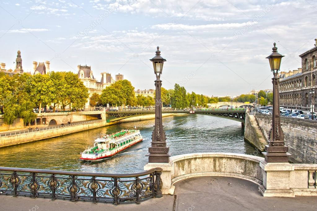 Paris and the Seine, France