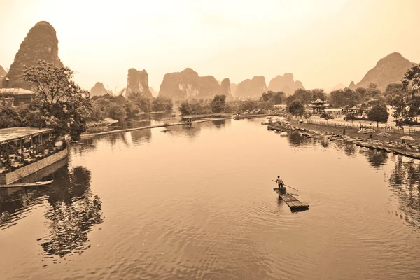 Rio Li, China — Fotografia de Stock