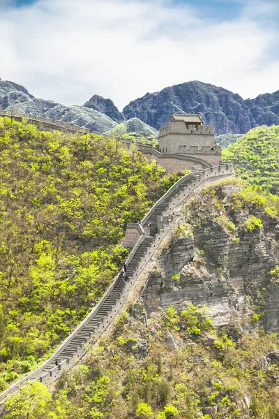 A grande parede, a China — Fotografia de Stock