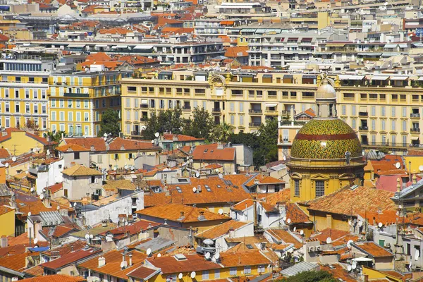 Uitzicht op Nice, Frankrijk — Stockfoto