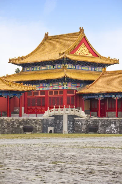 Byggnaden i förbjudna staden, Peking, Kina — Stockfoto