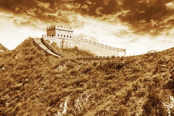 Великий китайський мур — стокове фото