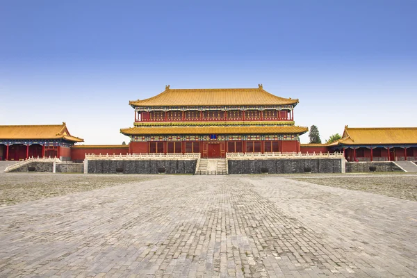 Gebäude in der verbotenen Stadt, Peking, China — Stockfoto