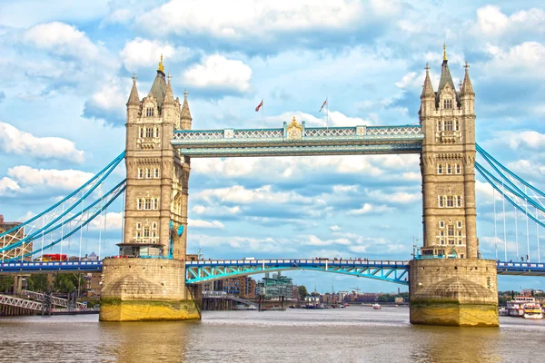 The Tower Bridge, Londres, Reino Unido — Fotografia de Stock