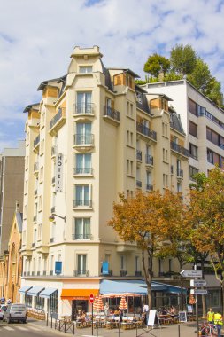 Bistro, montmartre, Fransa sokaklarında
