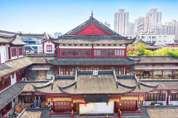 Traditionella delen av shanghai, Kina — Stockfoto