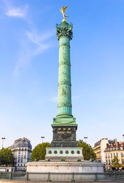 The Place de la Bastille, Paříž — Stock fotografie