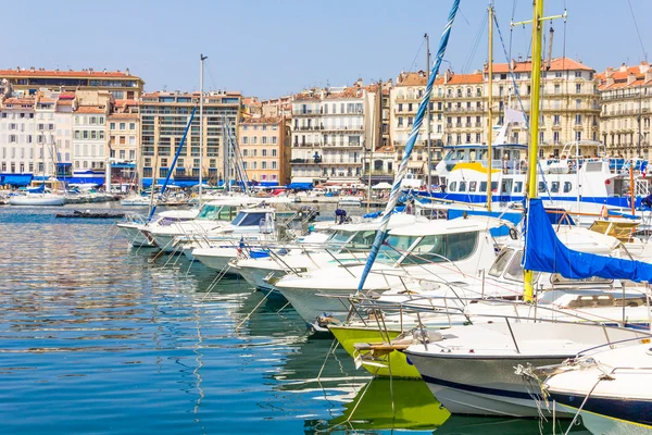 Porto vecchio di Marsiglia, Francia — Foto Stock