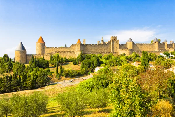 La ciudad de Carcassonne, Francia —  Fotos de Stock