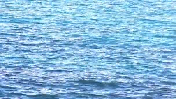 平静的蓝色海洋 — 图库视频影像