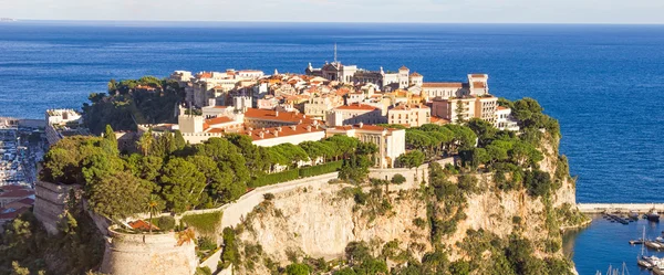 Flygfoto över prinsens palats, monaco — Stockfoto