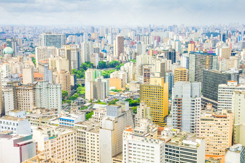 View of Sao Paulo. Brazi,