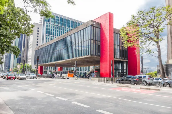 Het Kunstmuseum van sao paulo — Stockfoto