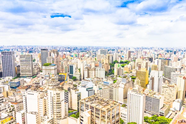 Brezilya, Sao Paulo 'nun hava manzarası — Stok fotoğraf