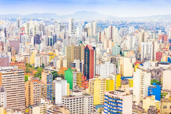 Edificios en San Pablo, Brasil — Foto de Stock