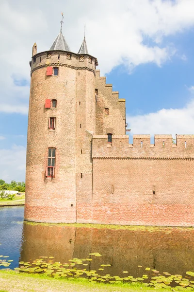 荷兰Muiderslot, Muiden中世纪城堡 — 图库照片