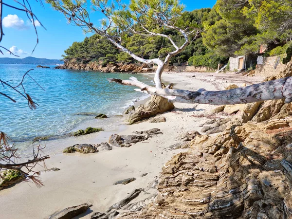 Playa Lavandou Riviera Francesa —  Fotos de Stock