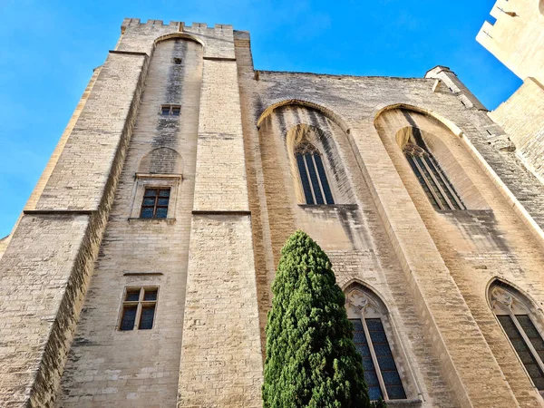 Palast Der Päpste Avignon Frankreich — Stockfoto