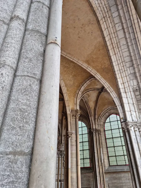 Notre Dame Katedrális Dijon Burgundia Franciaország — Stock Fotó