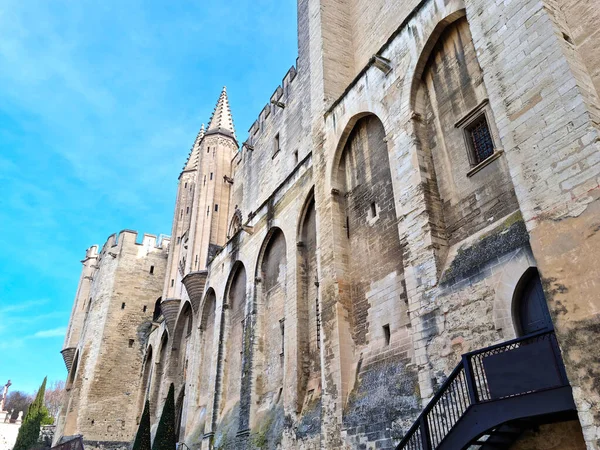 Palacio Los Papas Aviñón Francia —  Fotos de Stock