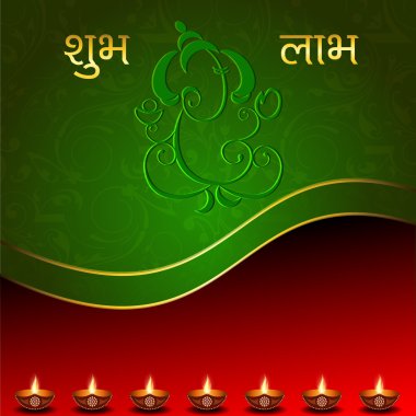 hindu topluluğu şenlik için güzel aydınlatıcı diya arka plan