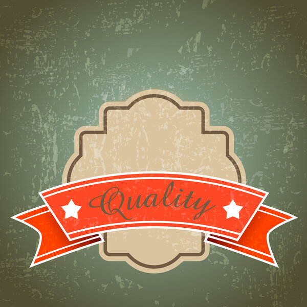 Ретро значок фон. EPS 10
