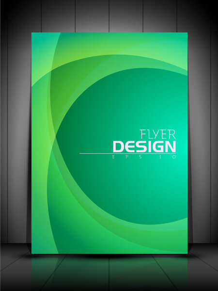 Бизнес-флаер, брошюра или дизайн обложки.
