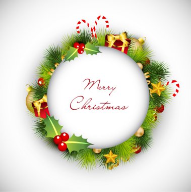 Merry christmas tebrik kartları. EPS 10.