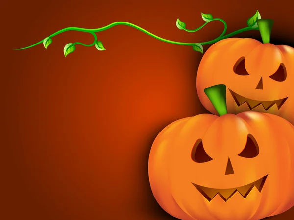 Halloween tök ijesztő háttér. EPS 10. — Stock Vector