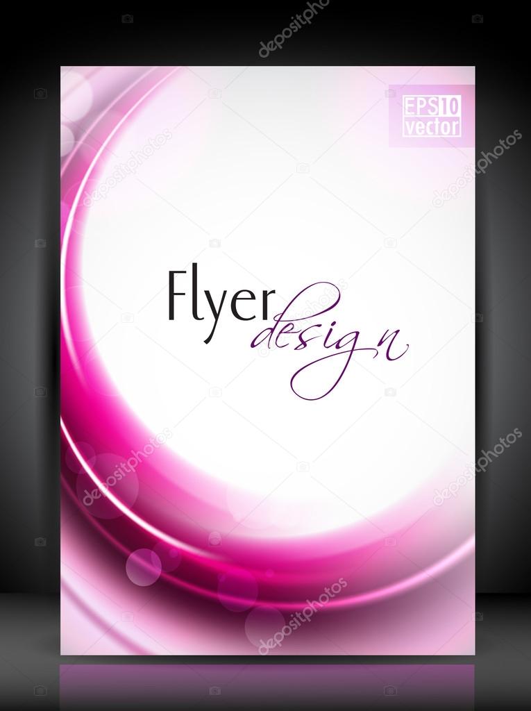 Professional business flyer template or corporate banner design