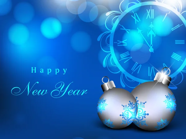 mutlu yeni yıl tebrik kartı. EPS 10.