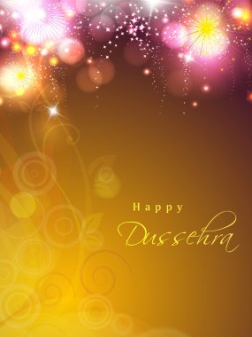 Dussehra festival arka plan. EPS 10.