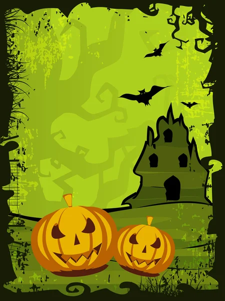 Halloween-Hintergrund. Folge 10. — Stockvektor