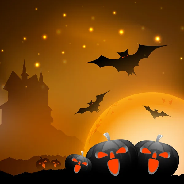 Halloween background. EPS 10. — Stock Vector