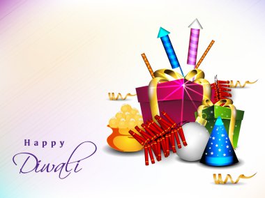 diwali celebration Hindistan için tebrik kartı. EPS 10